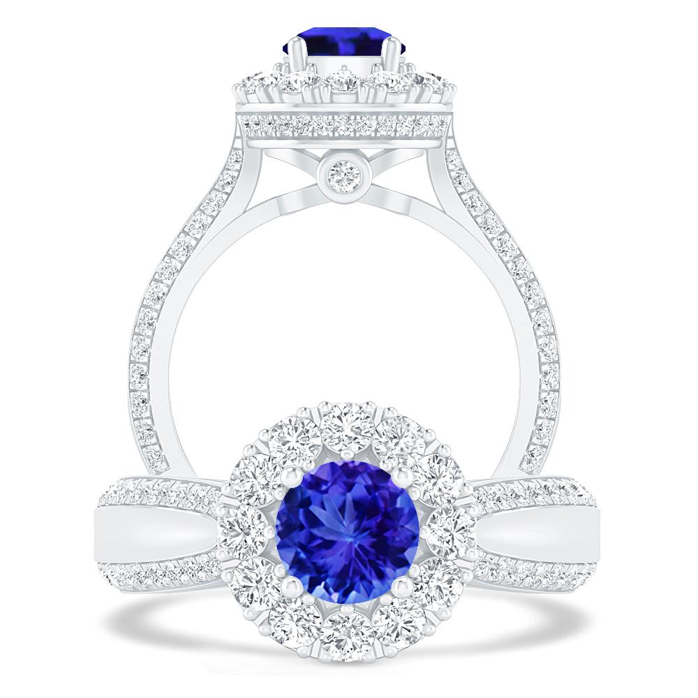 White Gold - Tanzanite