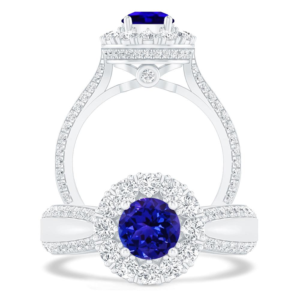 White Gold - Tanzanite