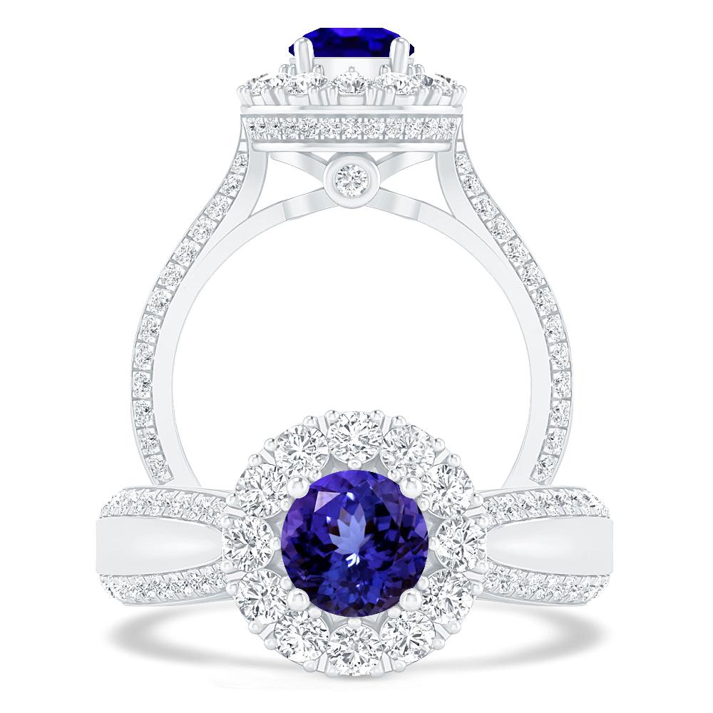 White Gold - Tanzanite