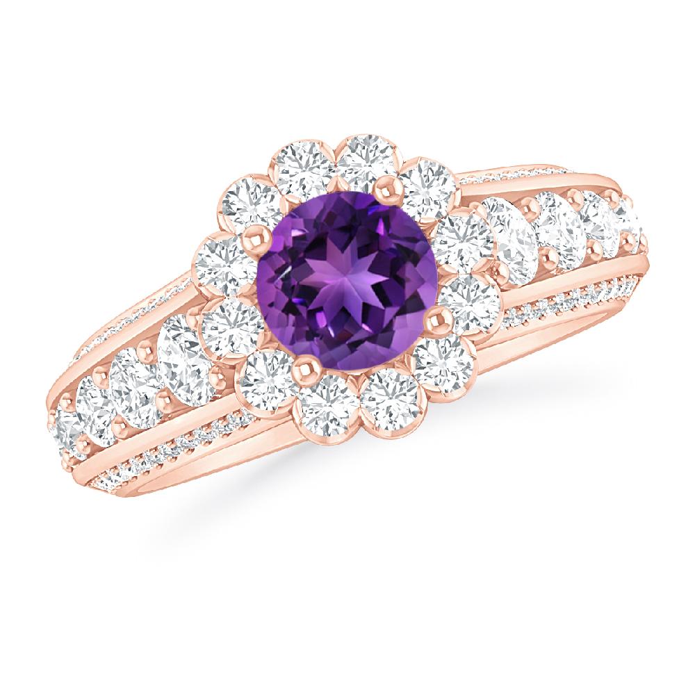 Rose Gold - Amethyst