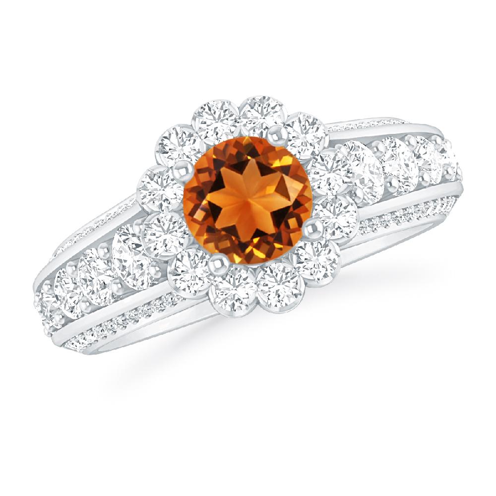 White Gold - Citrine