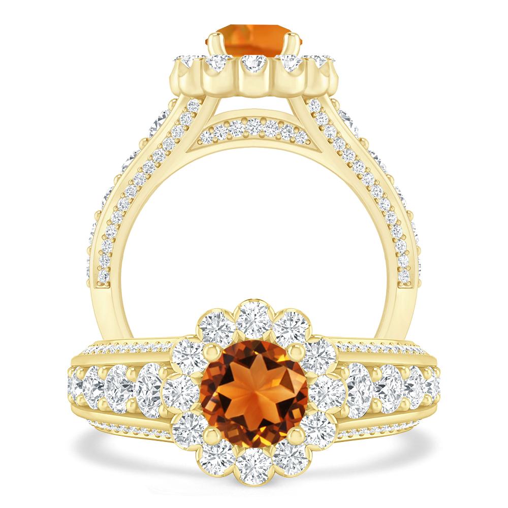 Yellow Gold - Citrine