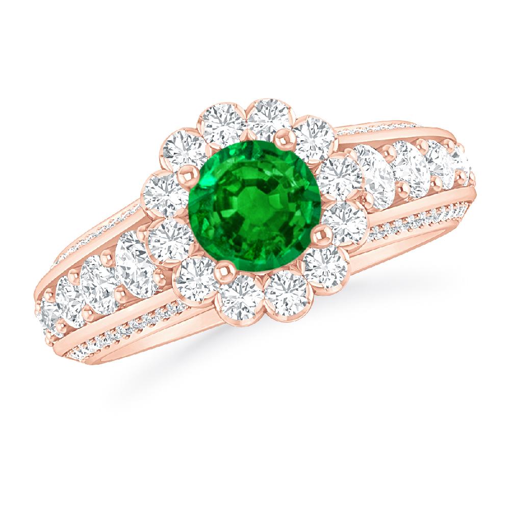 Rose Gold - Emerald