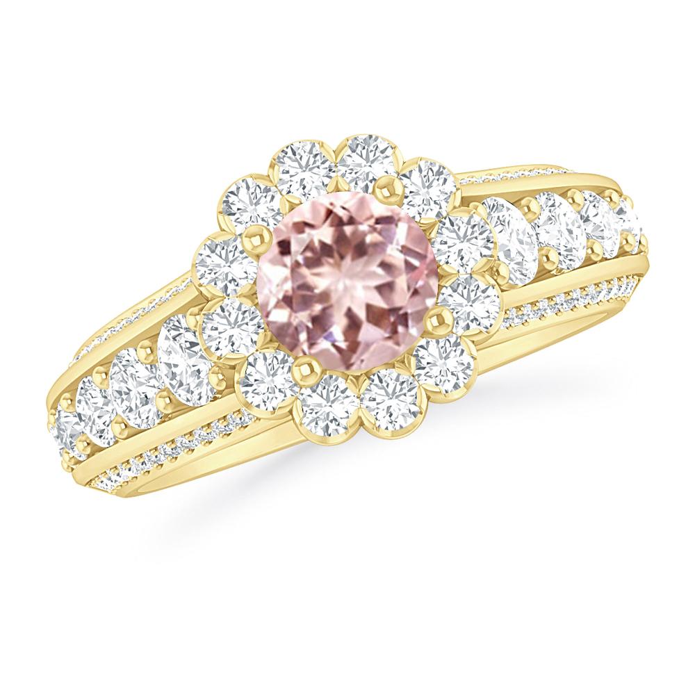 Yellow Gold - Morganite