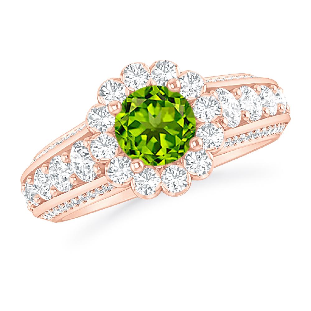 Rose Gold - Peridot