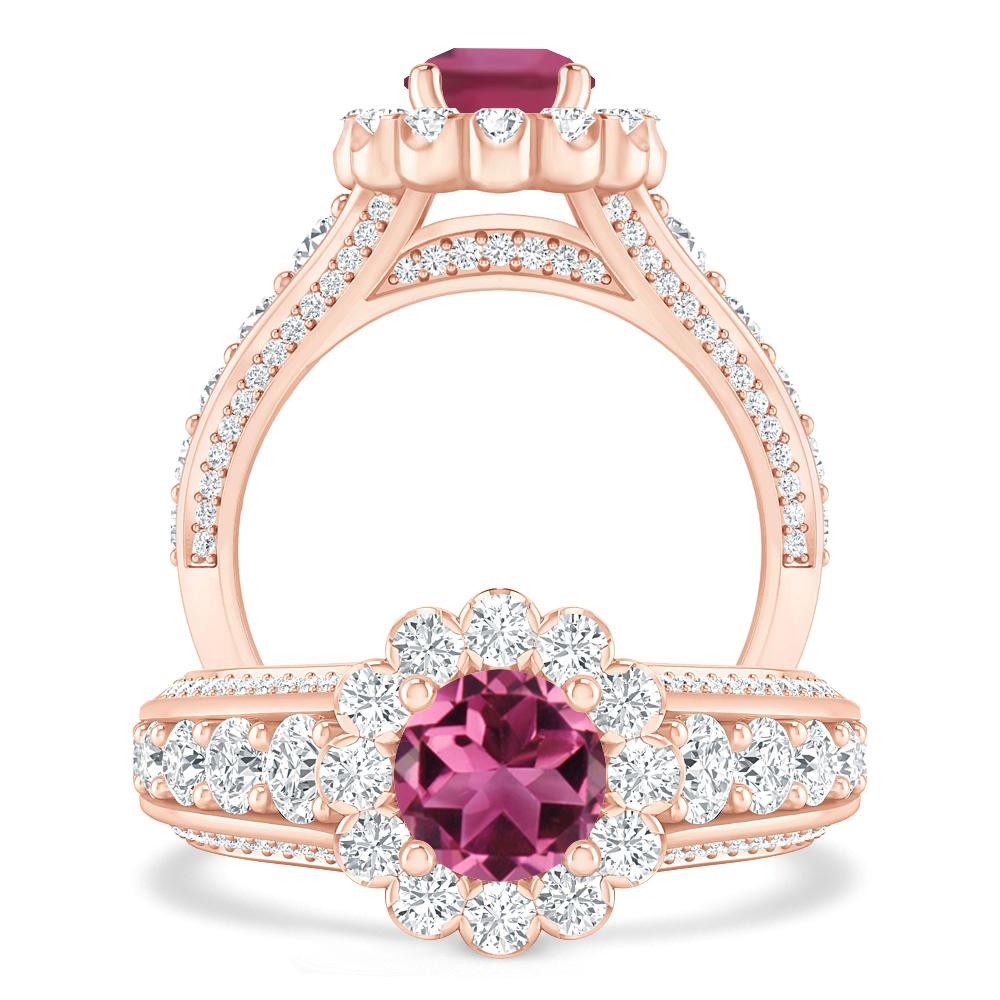 Rose Gold - Pink Tourmaline