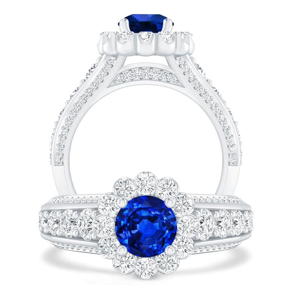 White Gold - Sapphire