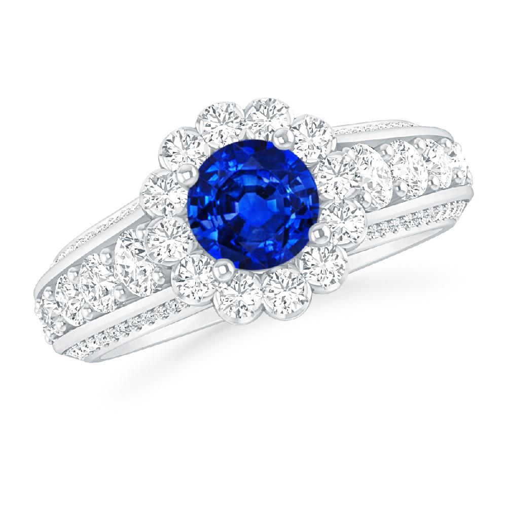 White Gold - Sapphire