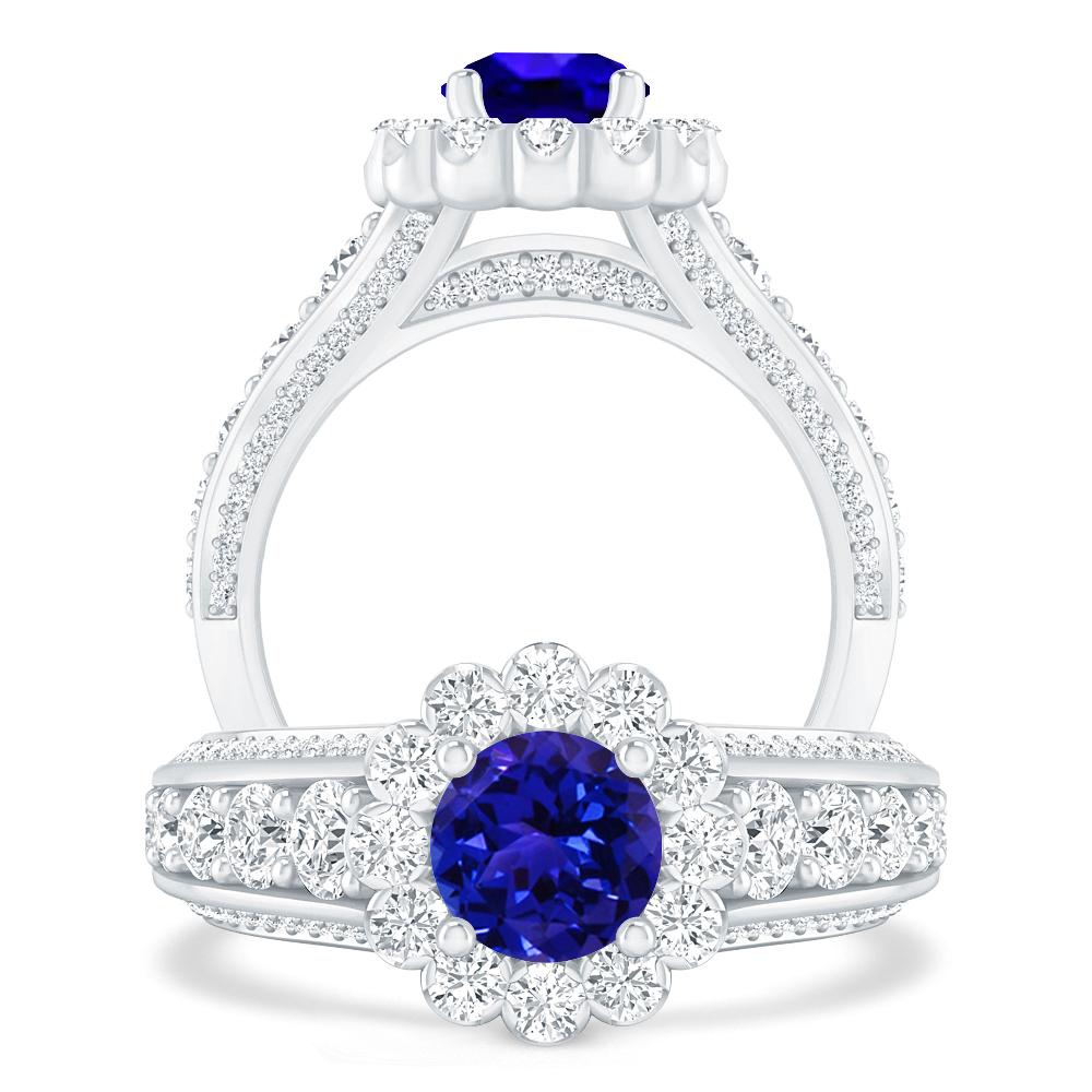 White Gold - Tanzanite