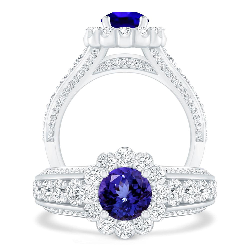 White Gold - Tanzanite