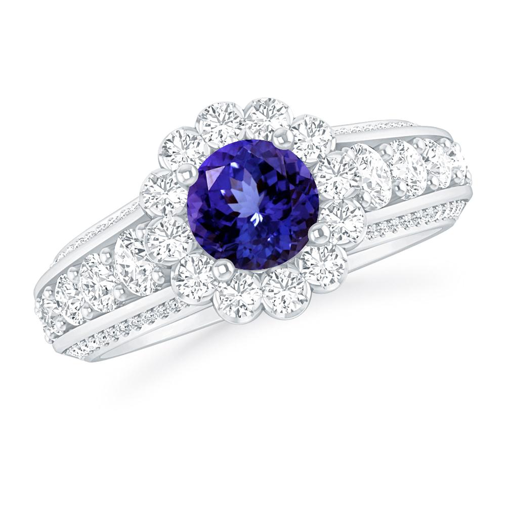 White Gold - Tanzanite