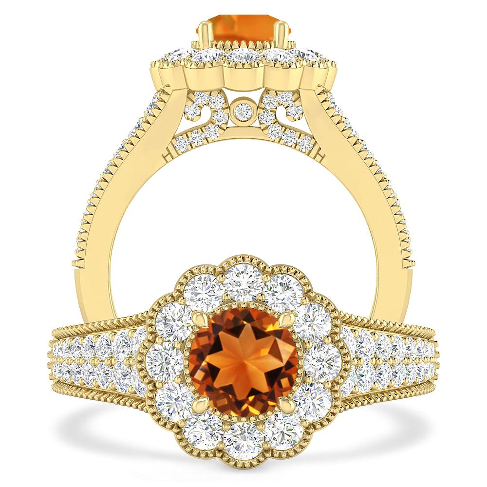 Yellow Gold - Citrine