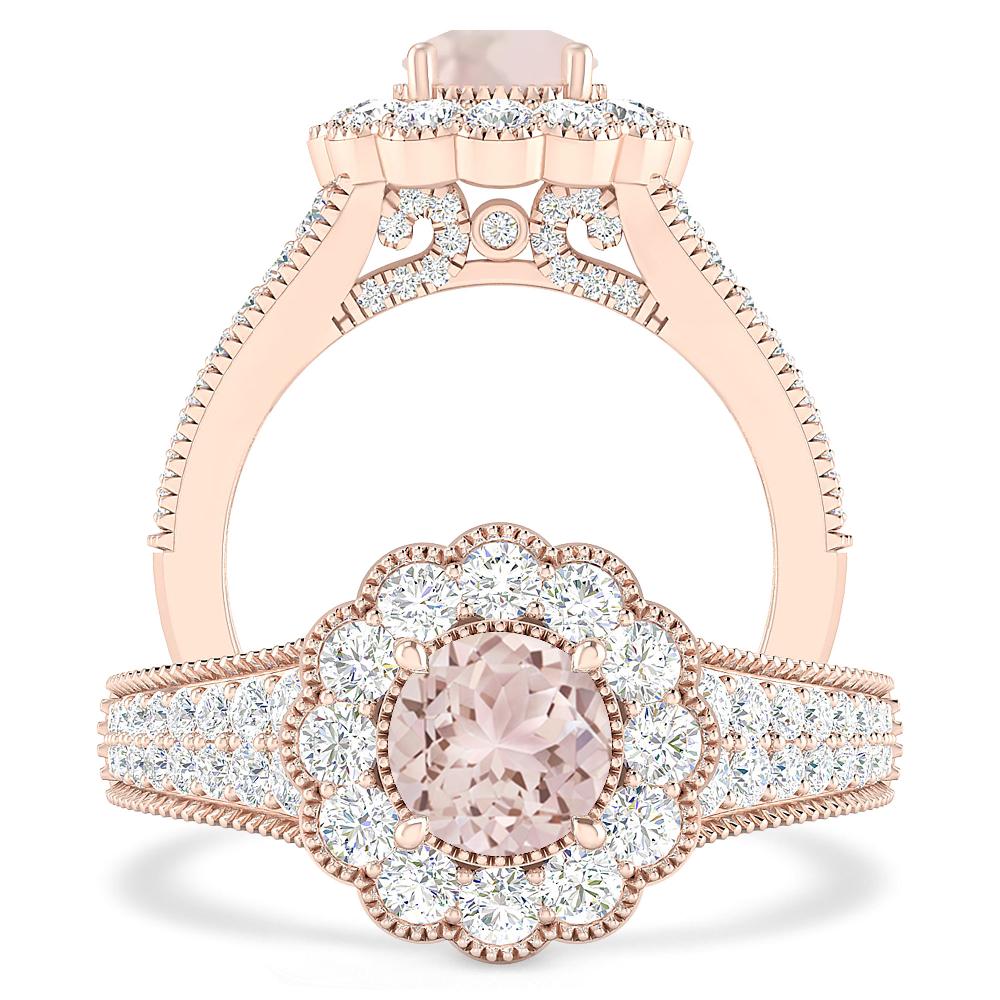 Rose Gold - Morganite