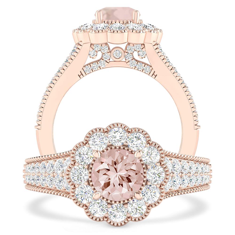 Rose Gold - Morganite