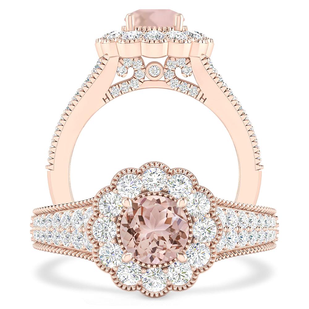 Rose Gold - Morganite