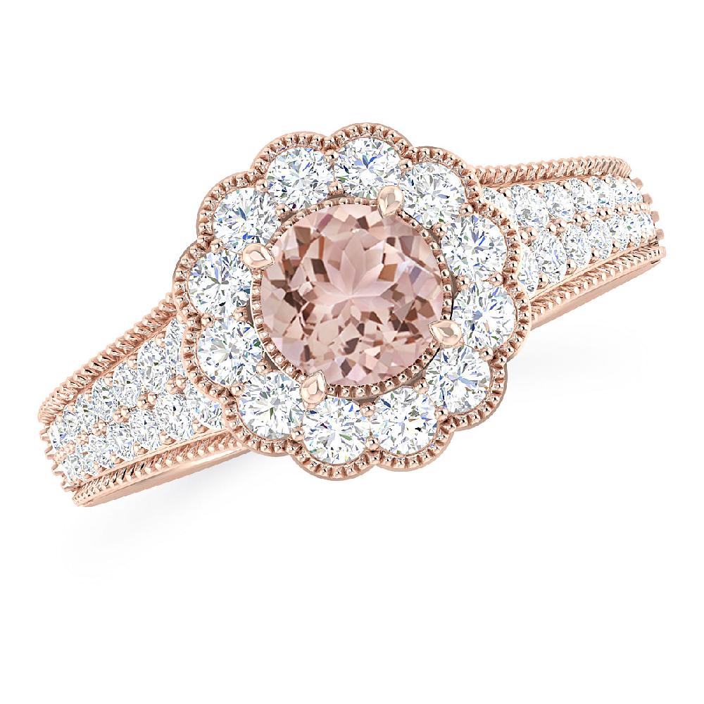 Rose Gold - Morganite