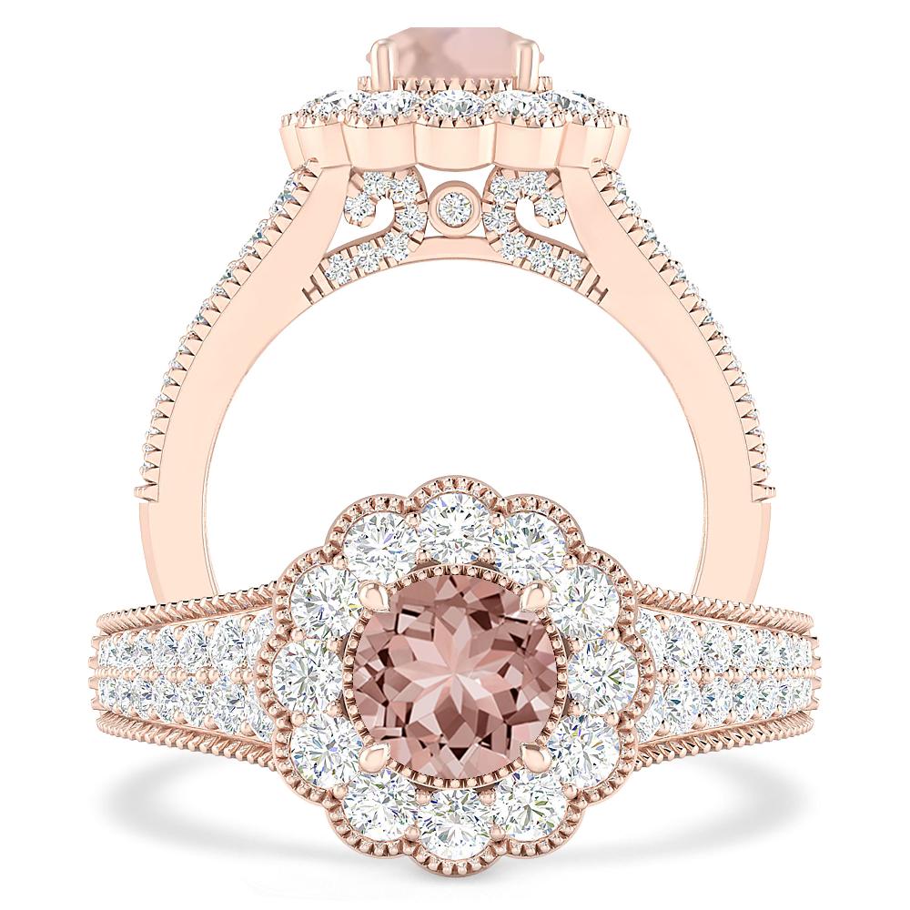 Rose Gold - Morganite