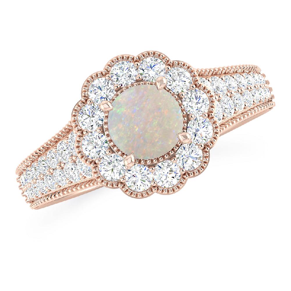 Rose Gold - Opal