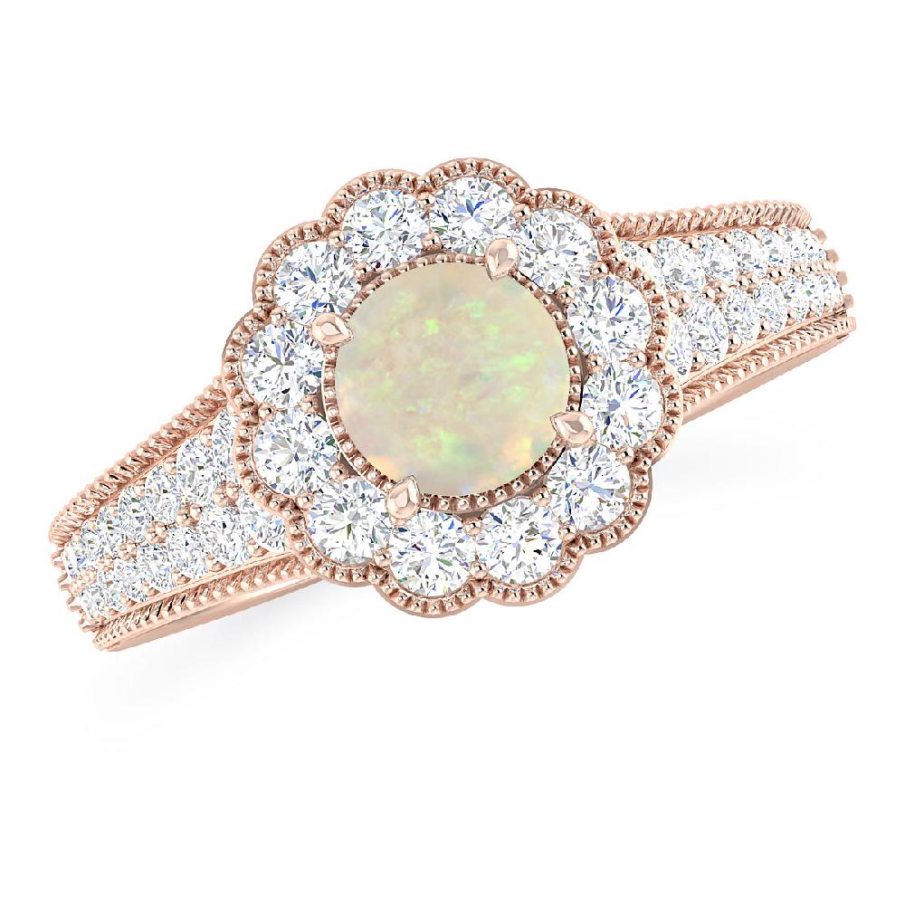 Rose Gold - Opal