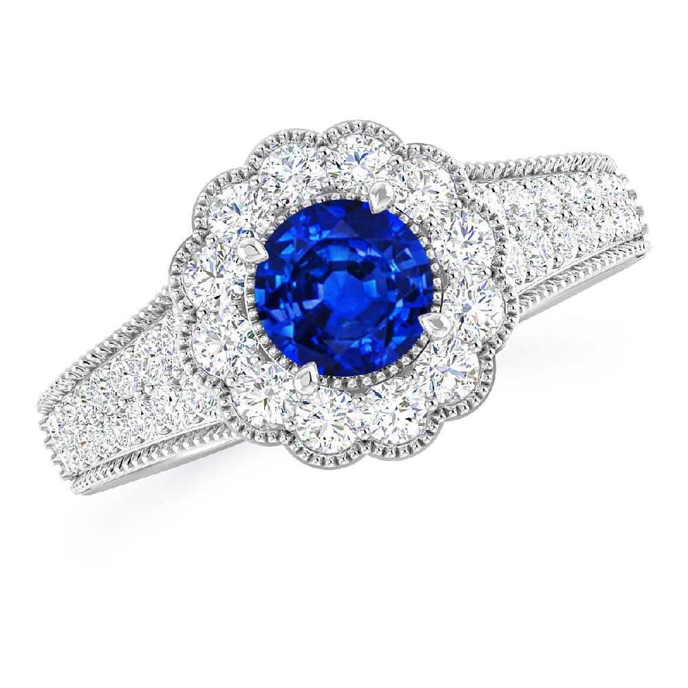 White Gold - Sapphire