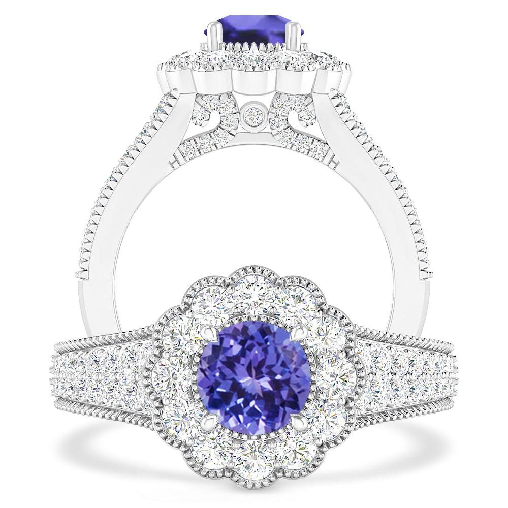 White Gold - Tanzanite