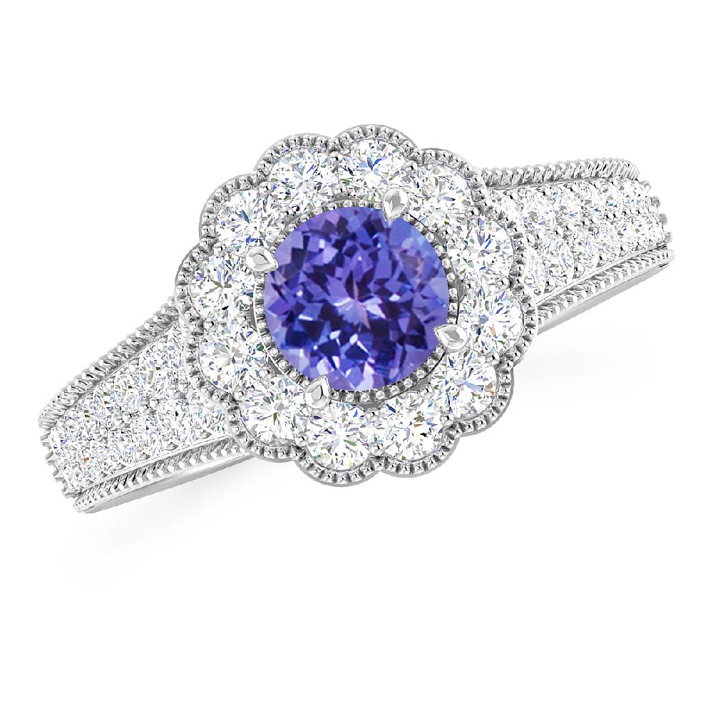 White Gold - Tanzanite