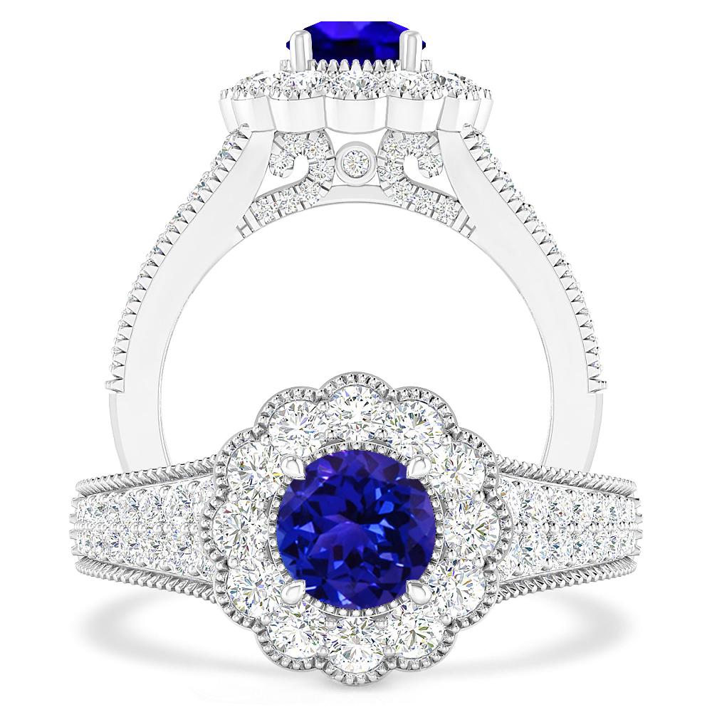 White Gold - Tanzanite