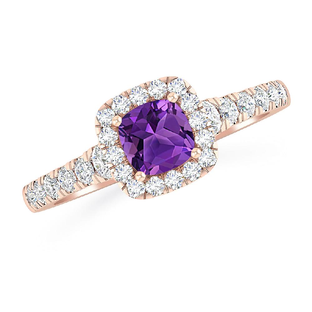 Rose Gold - Amethyst