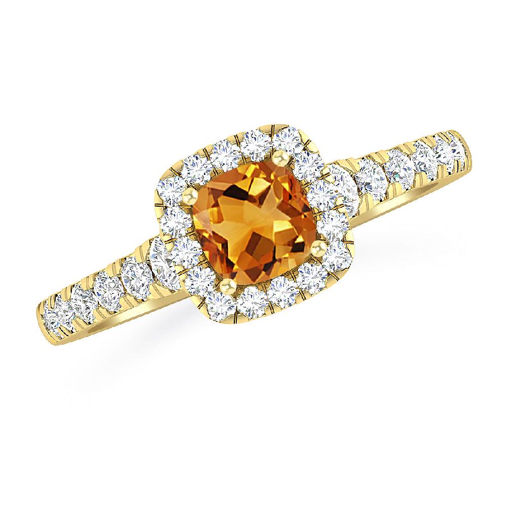 Yellow Gold - Citrine