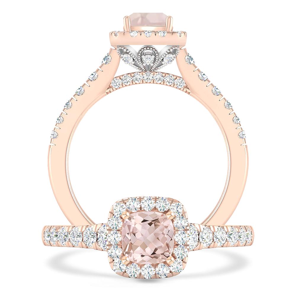 Rose Gold - Morganite