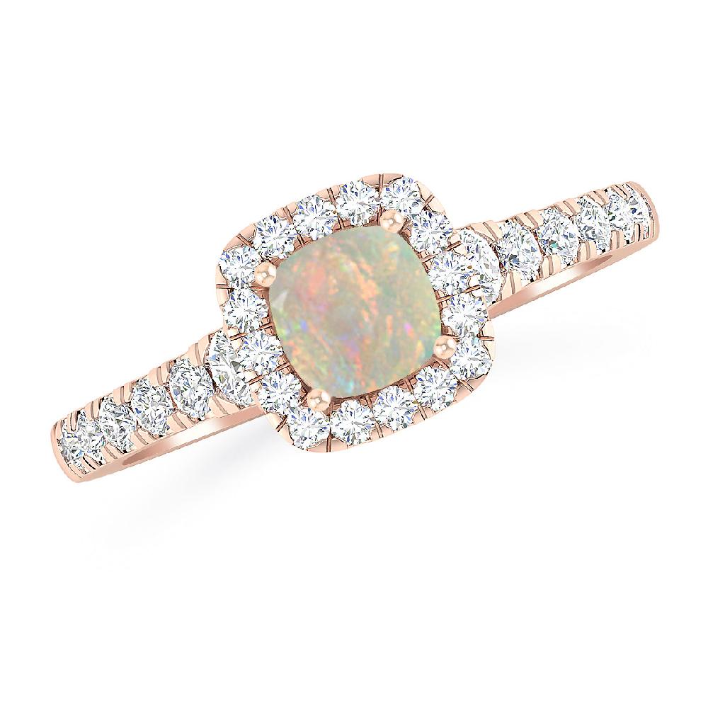 Rose Gold - Opal