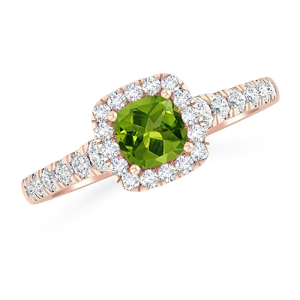 Rose Gold - Peridot