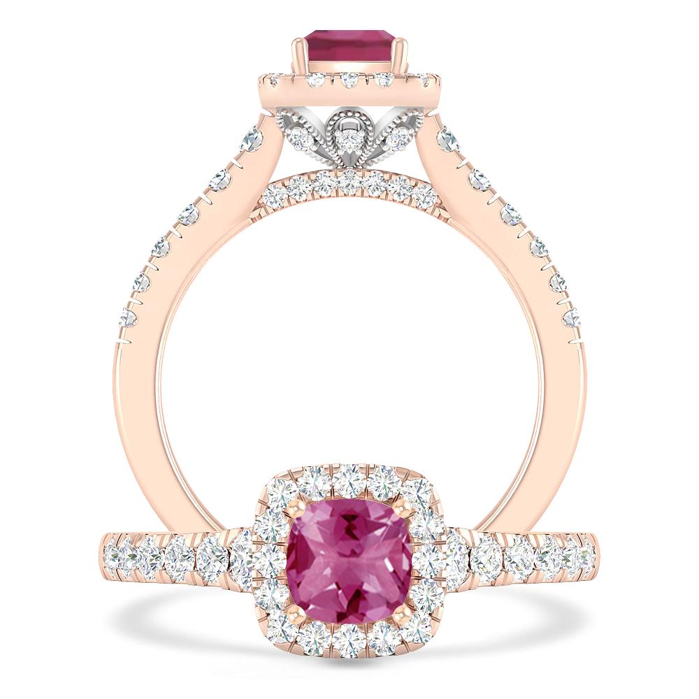 Rose Gold - Pink Tourmaline