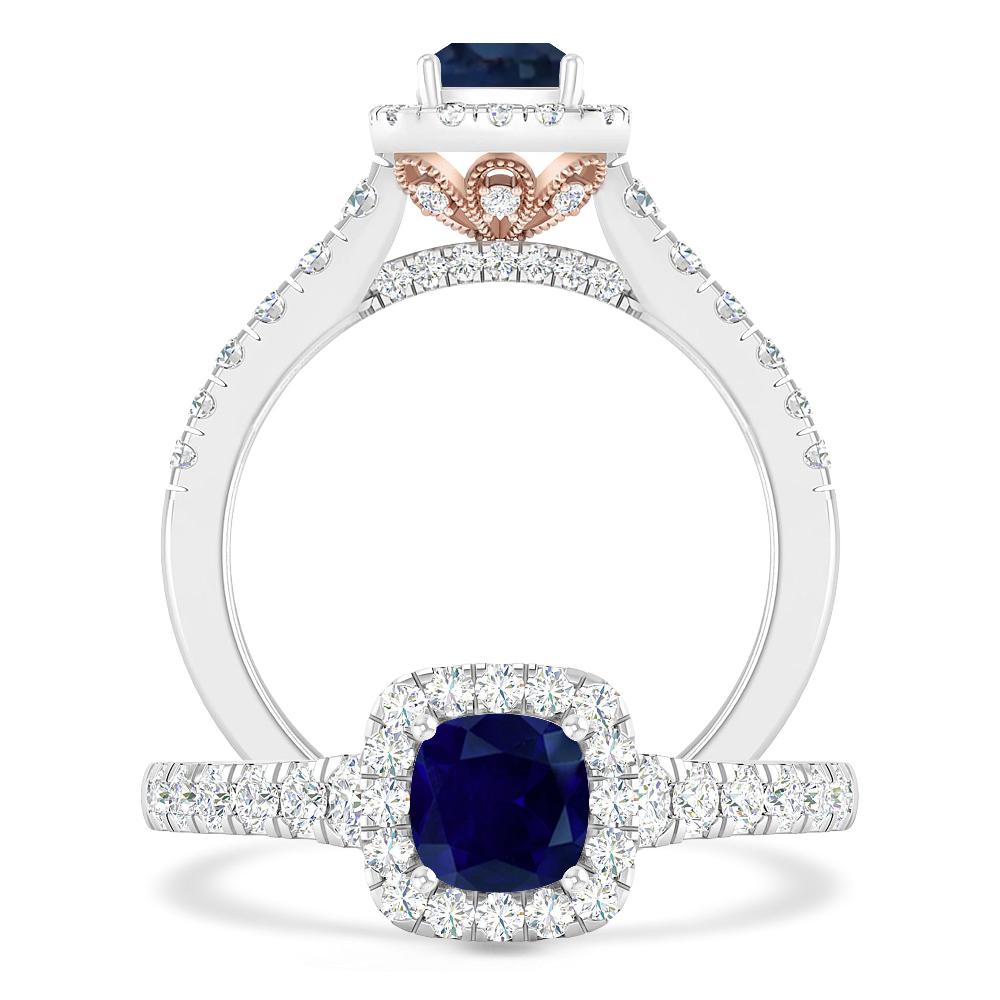 White Gold - Sapphire