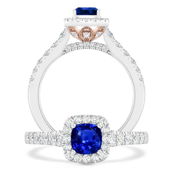 White Gold - Sapphire