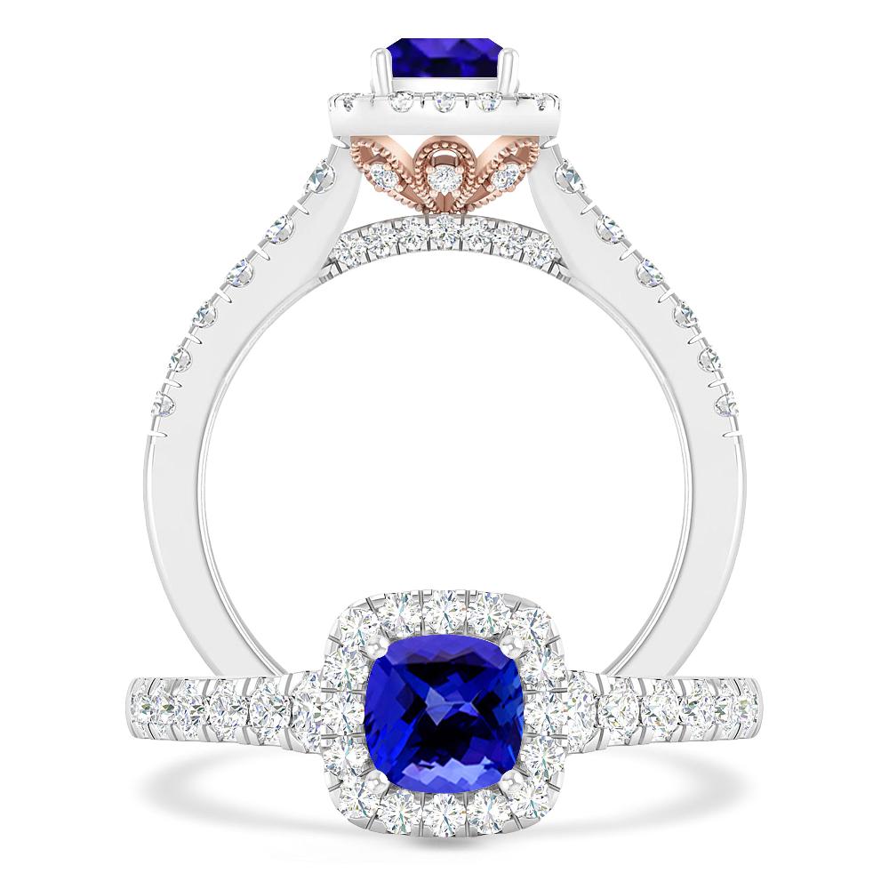 White Gold - Tanzanite