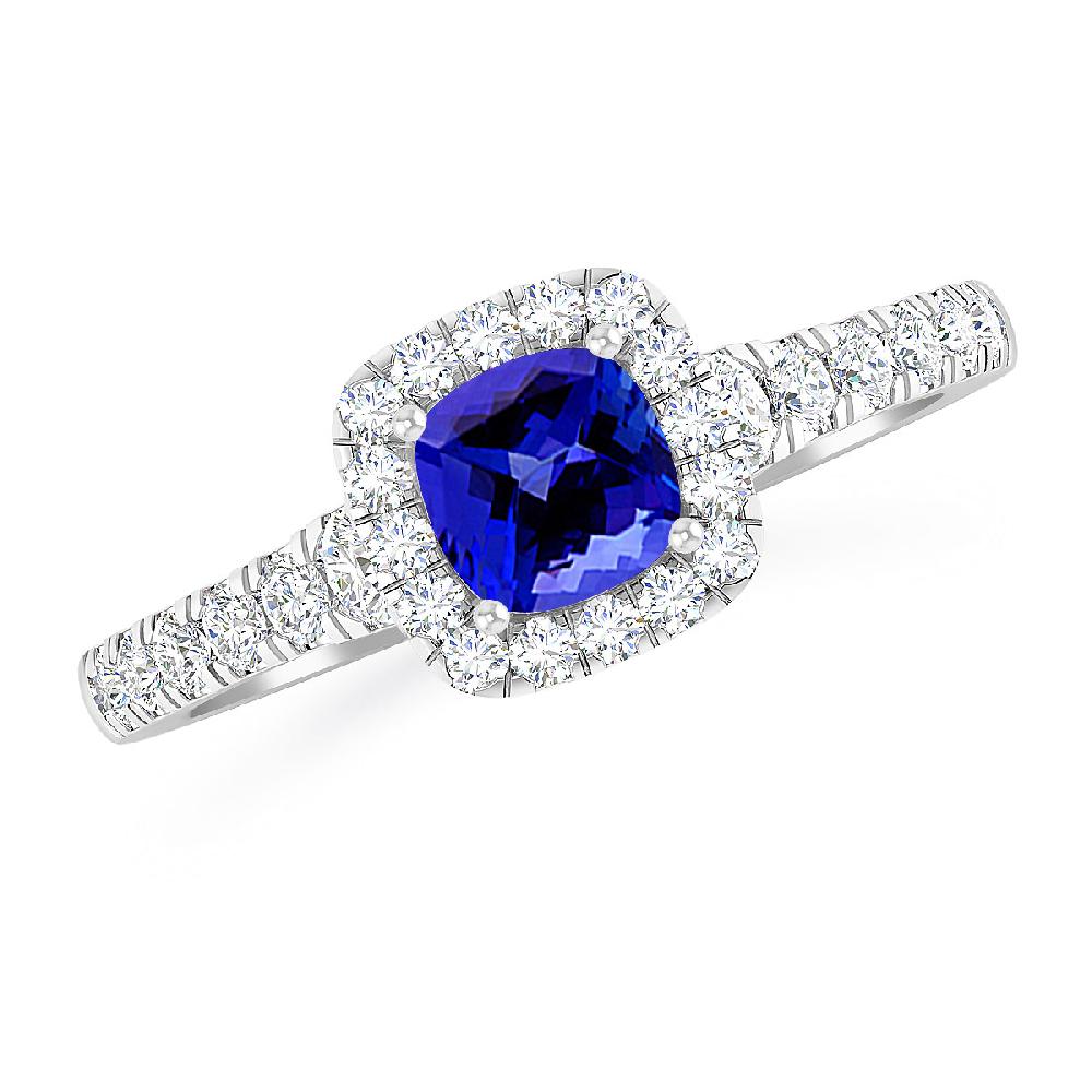 White Gold - Tanzanite