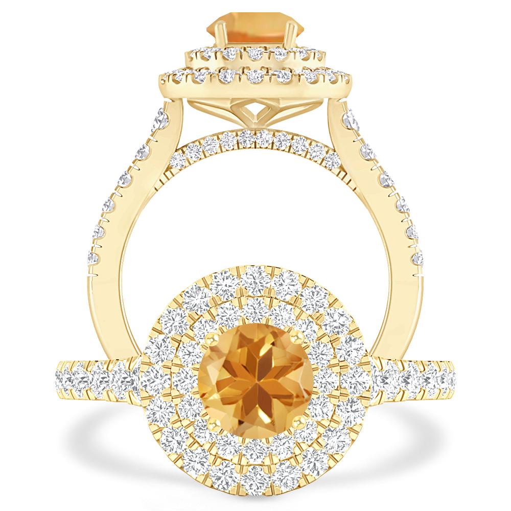 Yellow Gold - Citrine