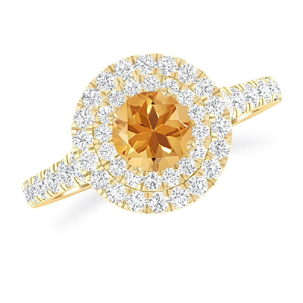 Yellow Gold - Citrine