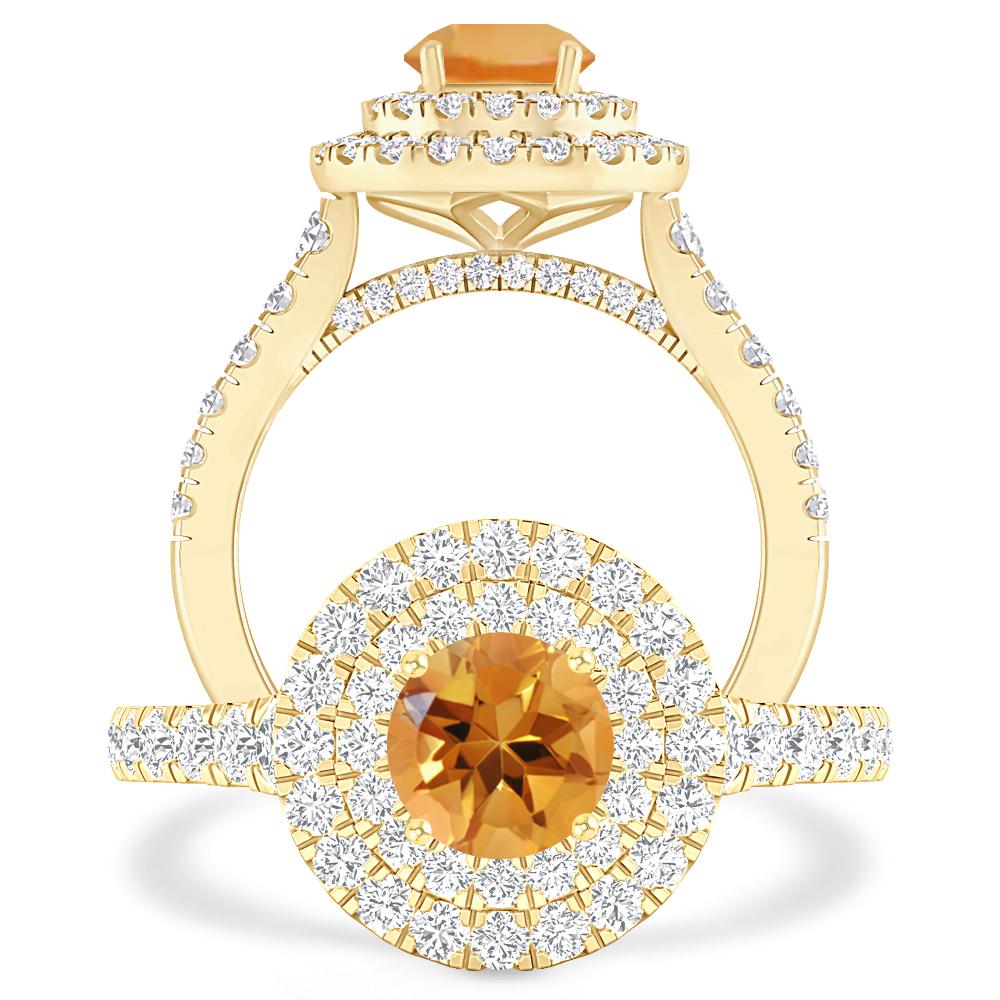 Yellow Gold - Citrine