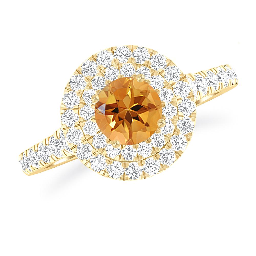 Yellow Gold - Citrine