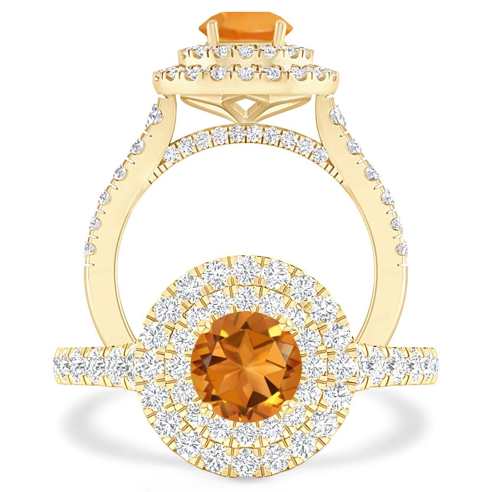 Yellow Gold - Citrine