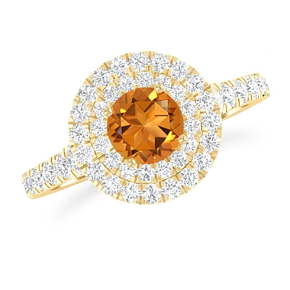 Yellow Gold - Citrine