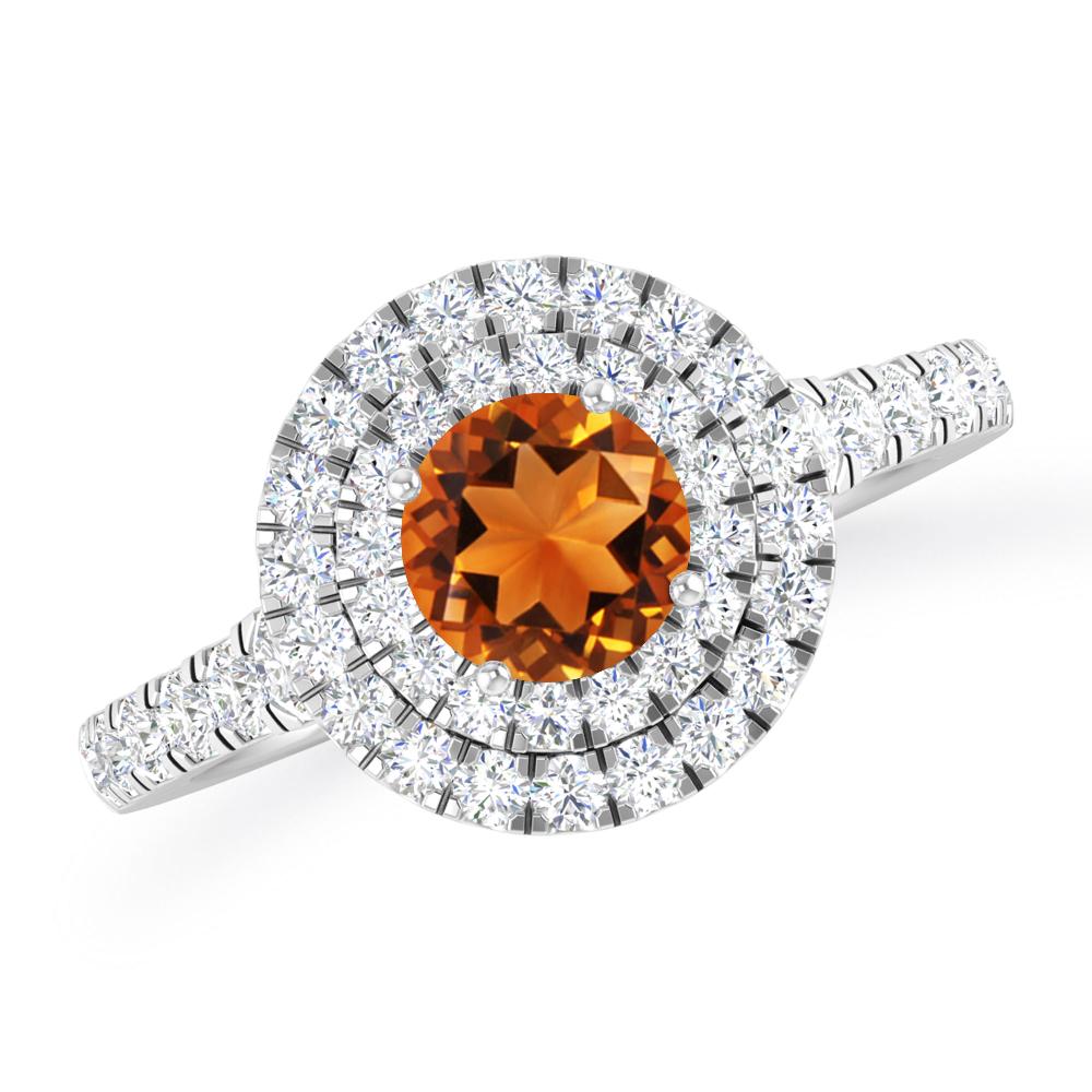 White Gold - Citrine