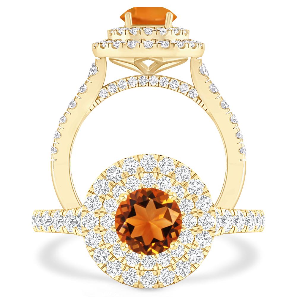 Yellow Gold - Citrine