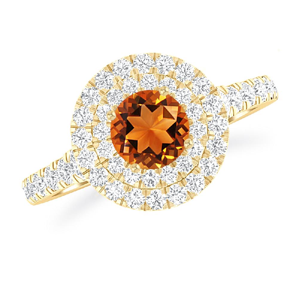 Yellow Gold - Citrine