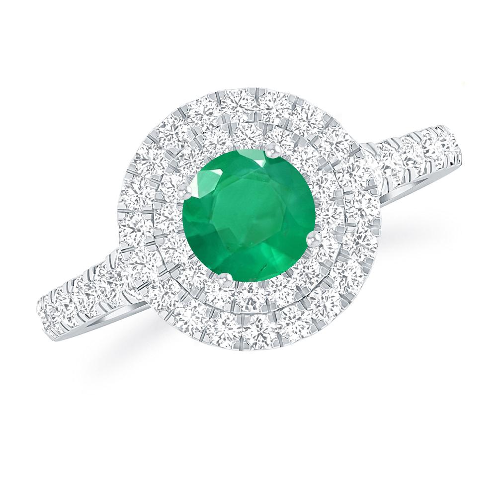 White Gold - Emerald