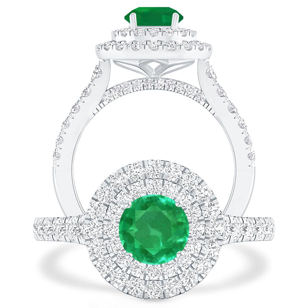 White Gold - Emerald