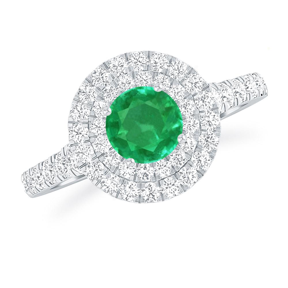 White Gold - Emerald