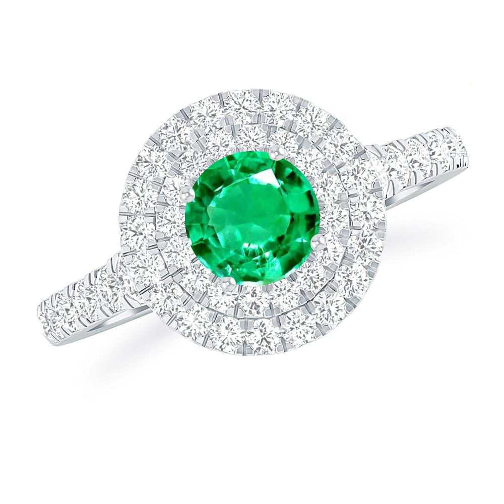 White Gold - Emerald